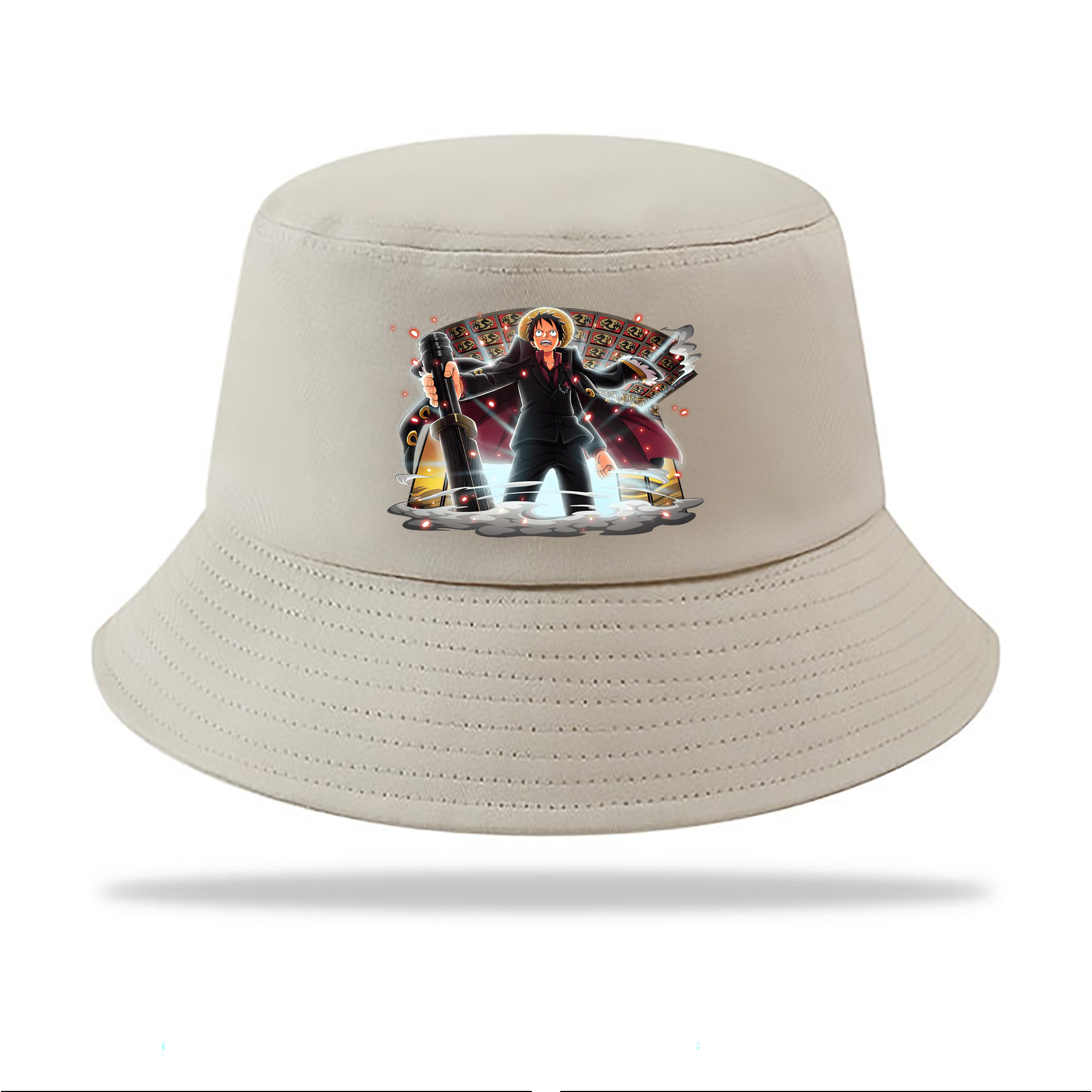 （画像用） ワンピース モンキー・D・ルフィ ONE PIECE Monkey D. Luffy アウトドア日除けバケットハット